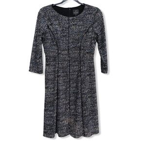 Adrianna Papell mid sleeve swing dress size 8